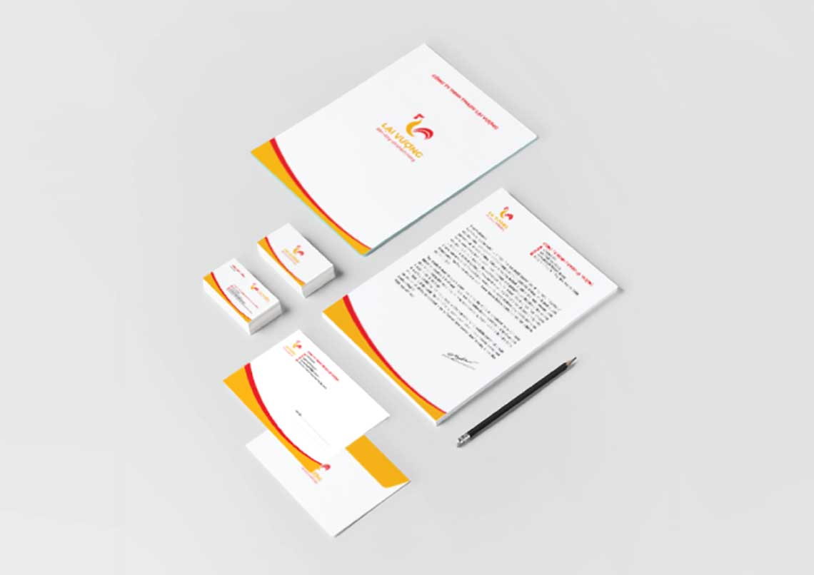 Lại Vượng - Thiết kế logo và nhận diện thương hiệu Công ty Lại Vượng